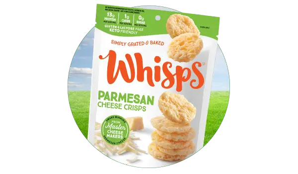 Whisps cheese crisps