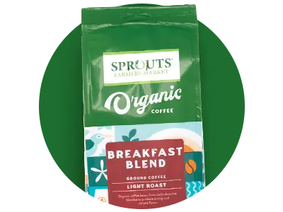 Breakfast Blend Sprouts Brand Coffee