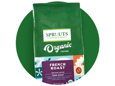 French Roast Sprouts Brand Coffee