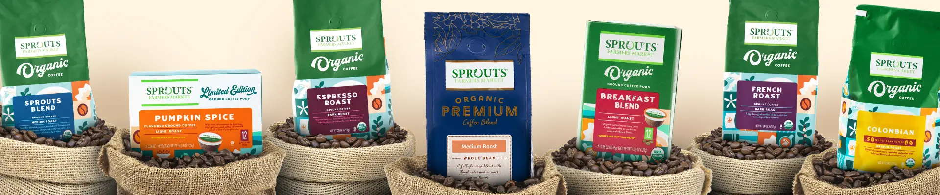 sprouts brand coffees