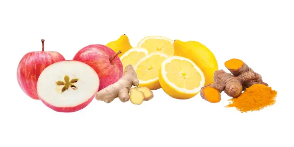 Apples, Lemons, Ginger, and Turmeric