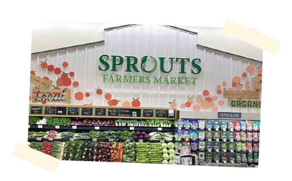 Sprouts store interior