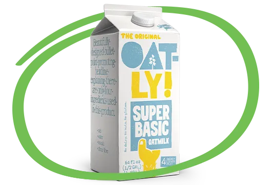 Oatly Oat Milk Carton