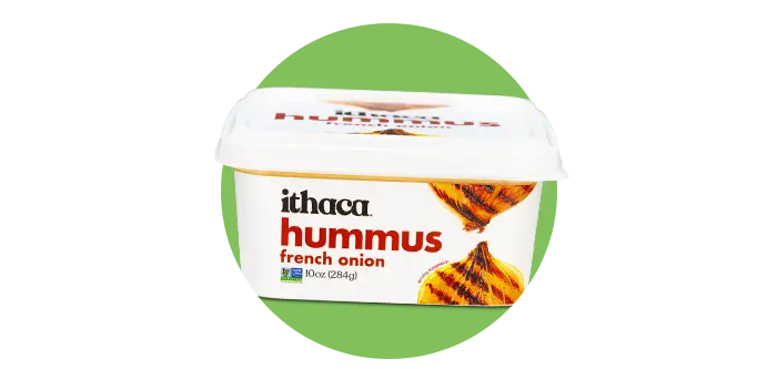 package of Ithaca Hummus