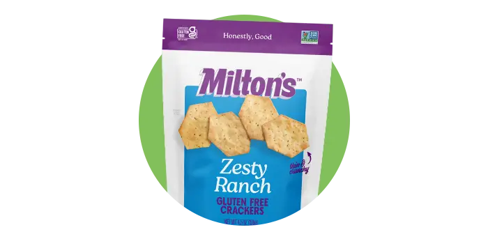 Package of Miltons Crackers