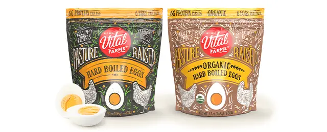 Vital Farms hard boiled eggs