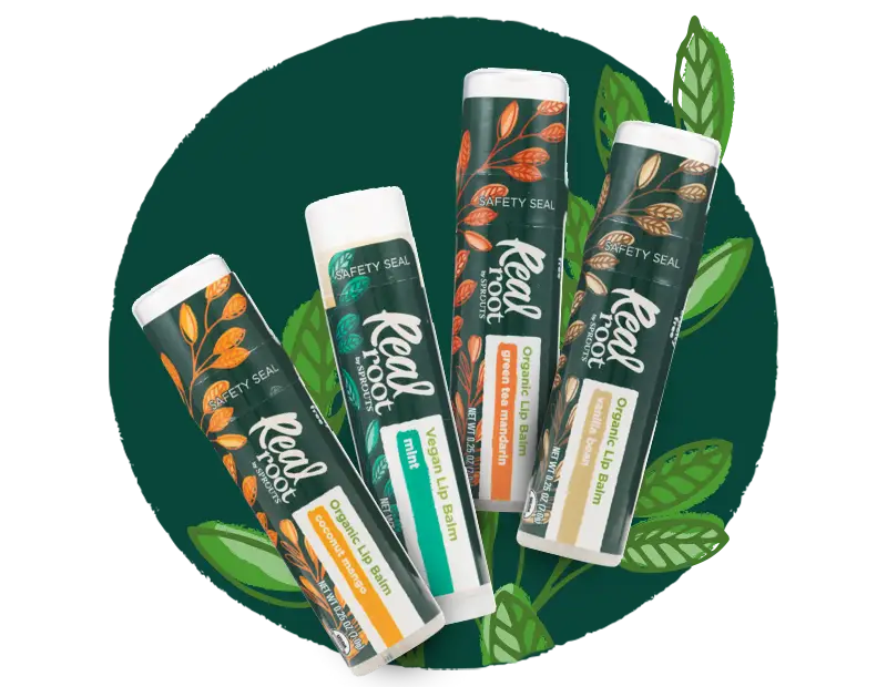 Real Root Lip Balms