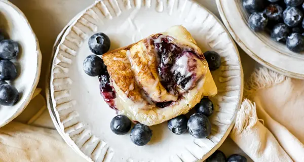 Blueberry Cinnamon Rolls