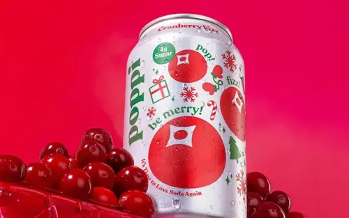 Get Merry with Cranberry from poppi