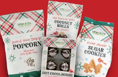 Sprouts Brand holiday items