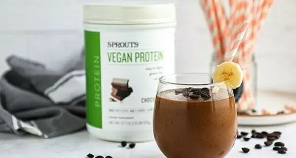 Vegan Protein Mocha Smoothie