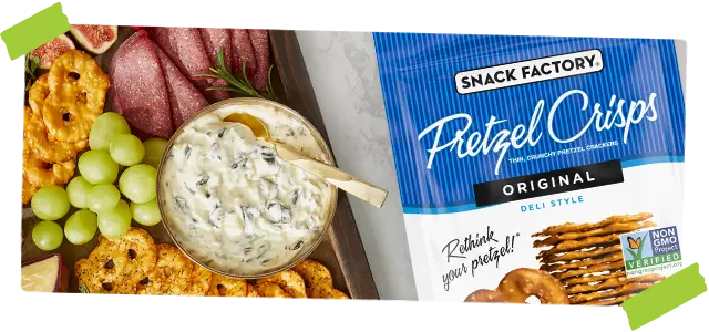 Snack Factory Pretzel Crisps Original